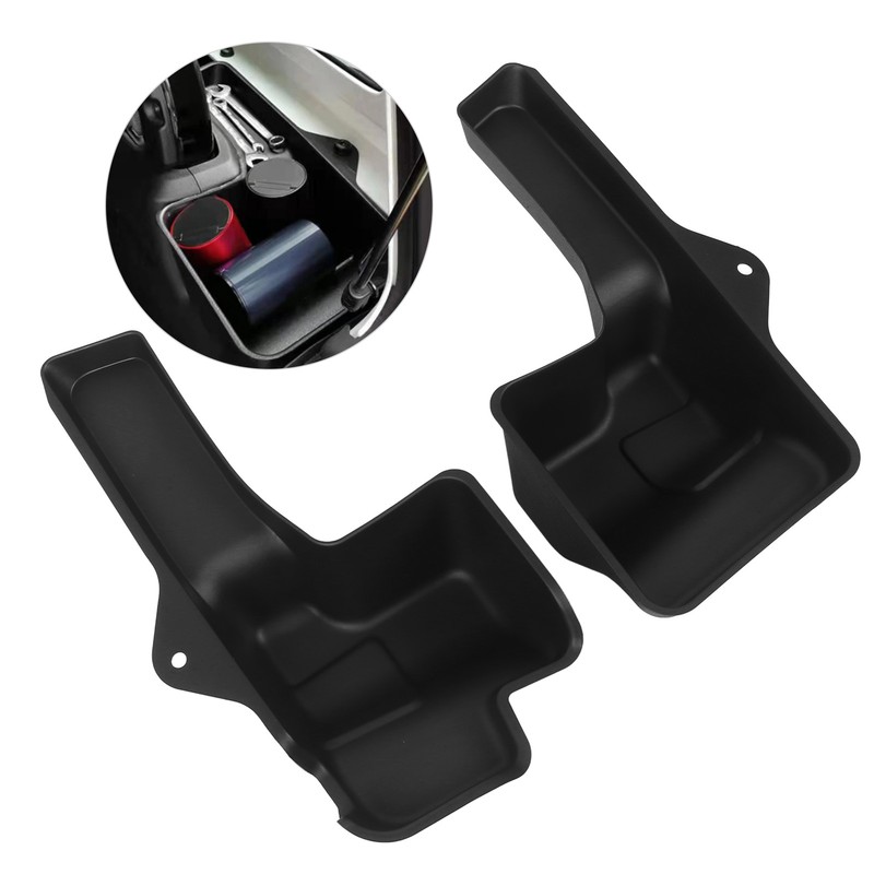 2Pcs Trunk Storage Box Tray Heat Resistant Waterproof Rugged Trunk