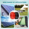 XRDS -RF 10AWG Solar Wire 6mm², 2 Pack 100FT Red