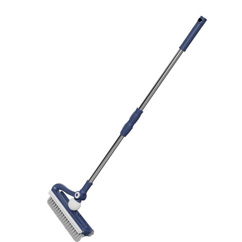 Floor Brush Scrubber Long Handle Floor Scrub Brush for Cleaning