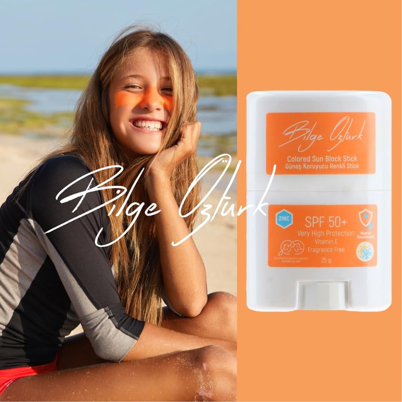 BILGE OZTURK Coloured Sun Protection Pen, SPF 50+ UVA/UVB Protection,