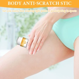 FDJZXW 2 Stück Anti Wundreib Stick,Anti Chafing Stick,Summer Saver AntiWundreibStick,Verhindert Reibung und Hautirritationen,Beugt Effektiv Scheuern und Blasen Vor,für Oberschenkel,Schultern,Brust und Füße