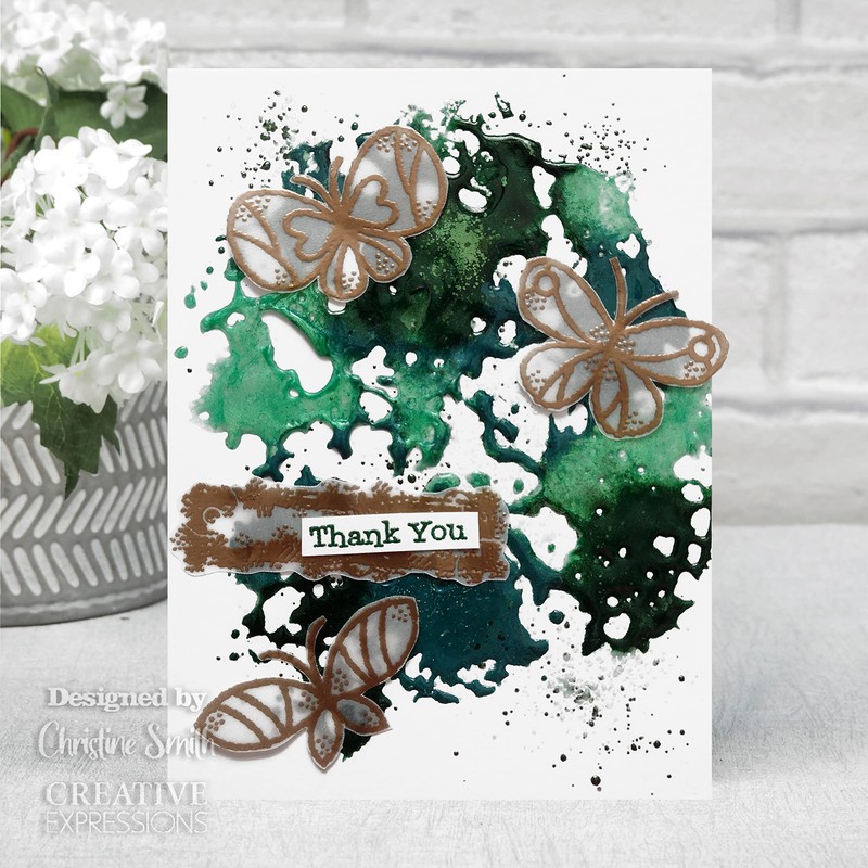 Woodware Francoise Collection-Texture Palette-Clear Stamp Set, A5