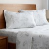 Mellanni Flannel Bed Sheet Set - 4 Piece Luxury 100%