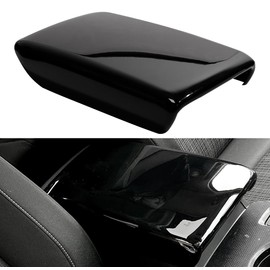 YINGTUU for Honda Civic 11th Gen 2022 2023 2024 2025 Accessories Car Interior Center Console Armrest Box Protector Cover Glossy Black
