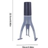 THJOPOKEEL Plastic Pan Stirrer, Automatic Pot Stirrer, Triangle Egg Whisk