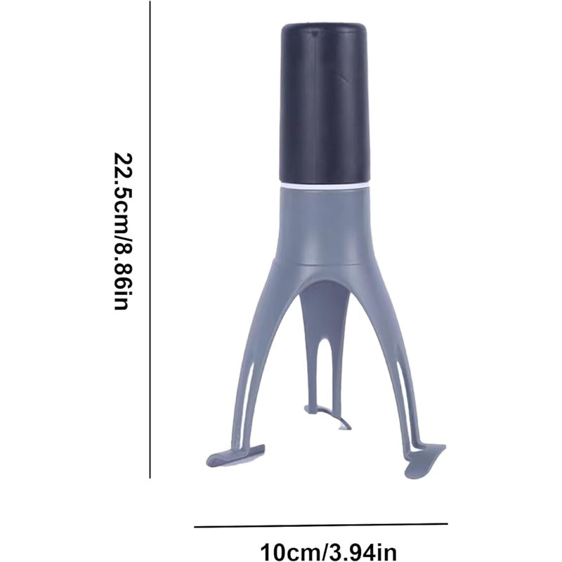 THJOPOKEEL Plastic Pan Stirrer, Automatic Pot Stirrer, Triangle Egg Whisk