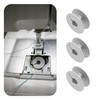 OTOTEC 20Pcs Slotting Metal Bobbins Aluminium Alloy Sewing Machine Lock