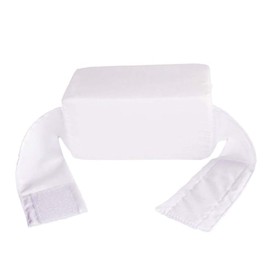 Gatuida Bed Sore Prevention Knee Pads Ankle Support Cushion for Foot Pressure Relief for Leg Injuries and Surgery Recovery White