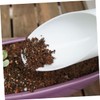 IWOWHERO 1set Durable Plastic Soil Scoops for Gardening Ergonomic Handheld