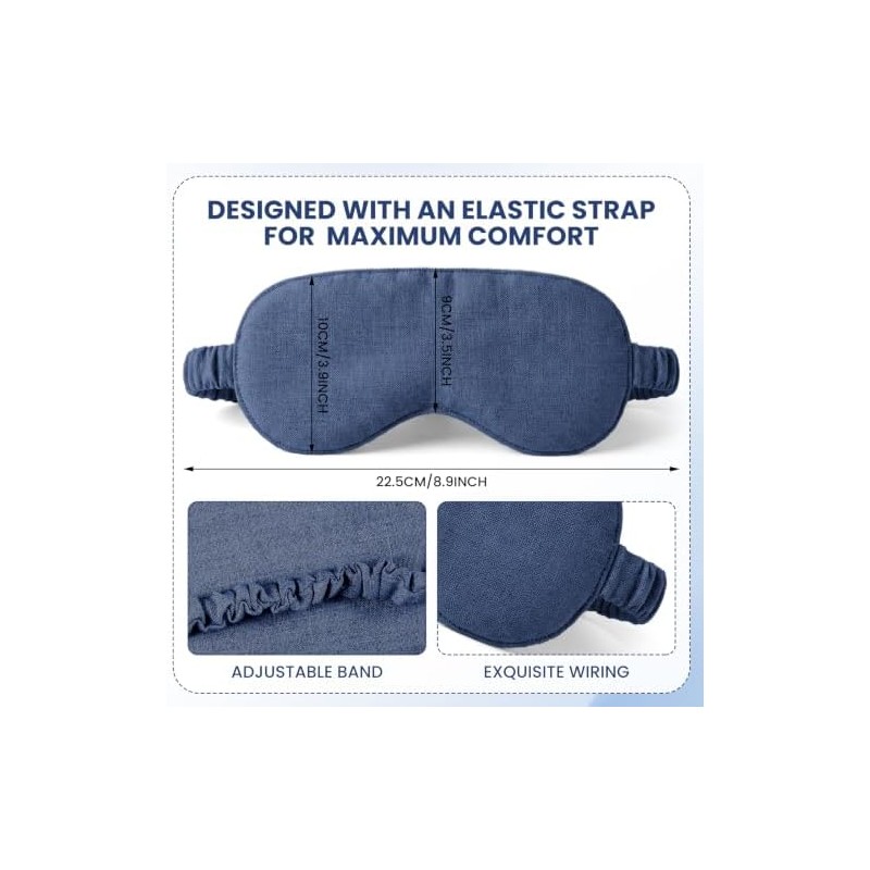 Sleep Mask Travel Case, Compact Lightweight Accessory for Travel and