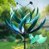 LimeHill Wind Spinner for Yard and Garden - Large Metal