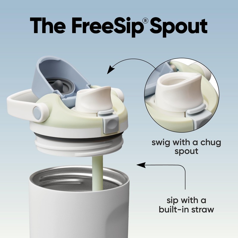 Owala FreeSip Sway Insulated Stainless Steel Water Bottle with Two-Way