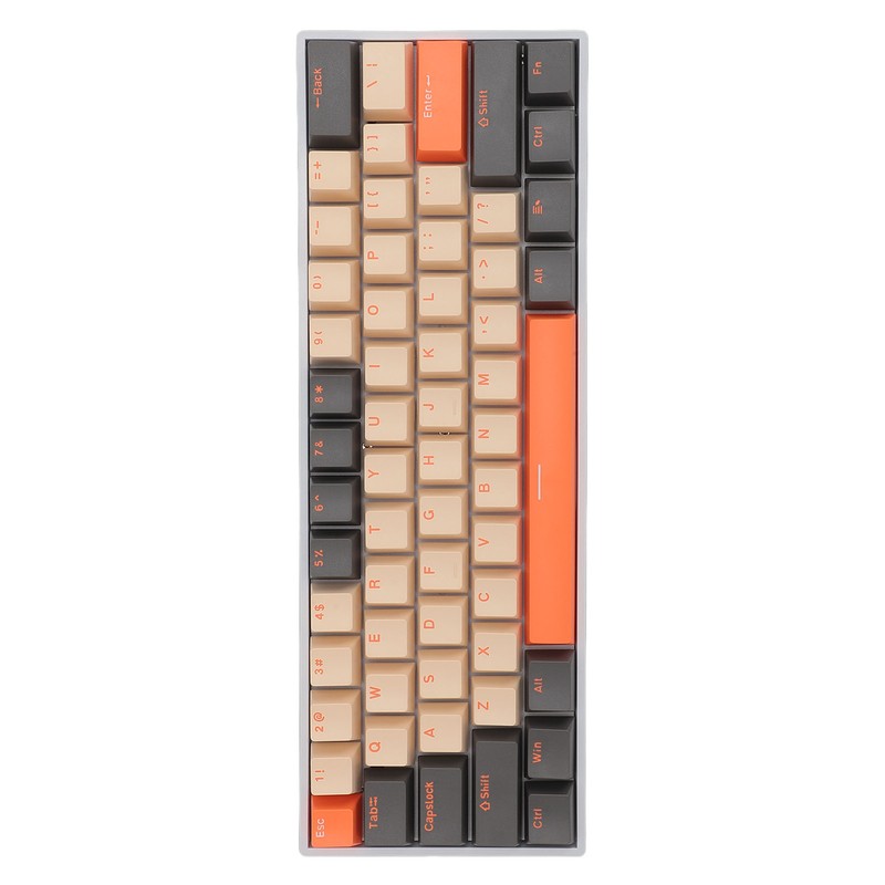 Mechanical Keyboard 61 Keys RGB Backlight 3 Connection Modes Wireless