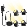 PChero Pond Lighting LED Underwater Lighting Spotlight Pool Lighting Underwater