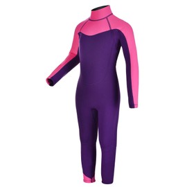 REALON Kids Wetsuit for Girls Boys Toddler and Youth 3mm Neoprene Child Full Wet Suits Warm in Cold Water Thermal Swimsuit Back Zip for Swimming Diving Jet Skiing Surfing