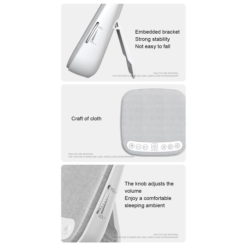 18 Sounds White Noise Sound Machine Automatic Shutdown Timer Rest