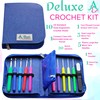 Athena's Elements Crochet Kit with US Standard Hooks and Case