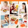 IUAOWEI 5Pack 8oz Stainless Steel Snack Containers for Kids,Small lunch