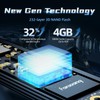fanxiang 1TB Gen5 NVMe M.2 SSD with Heatsink - Up
