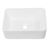 Rectangle Bathroom Vessel Sink - Lofeyo 16" x 12" Vessel