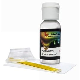 Langka 1oz Touch-Up Paint Compatible with 2024, GMC, Sierra, G1W, White Frost Tricoat.