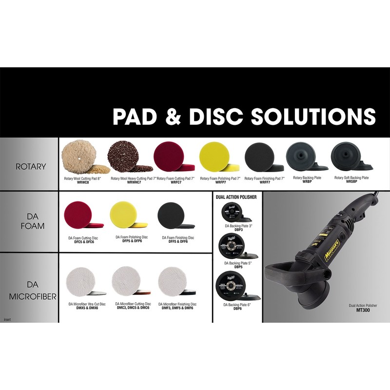 Meguiar's 6" Soft Buff DA (Dual Action) Foam Finishing Disc