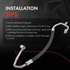 A-Premium A/C Discharge Line Hose Assembly Compatible with Toyota Yaris