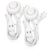 Maxxima 9 ft 3 Outlet Extension Cord with On/Off Foot
