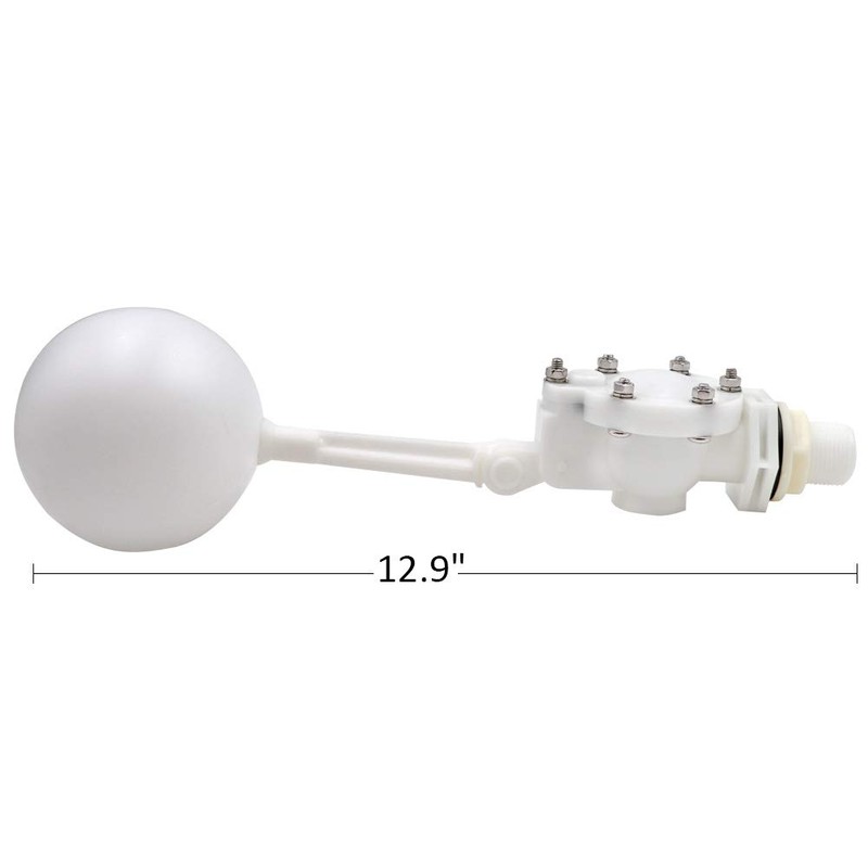ZHEQOGZH Water Float Valve with Adjustable Arm, Heavy Duty Float
