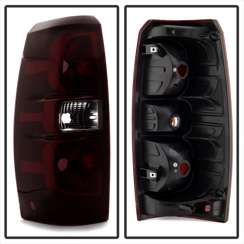 ACANII - For Red Smoke 2007-2013 Chevy Avalanche Tail Lights