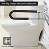 BotaBay Handicap Grab Bars Rails 23.6 Inch Toilet Paper Holder
