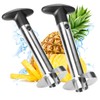 COM-FOUR® 2X Pineapple Cutter 3 in 1 - Pineapple Peeler