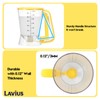 LAVIUS Pancake Batter Dispenser, 5 Cup Pancake Batter Dispenser, Measuring