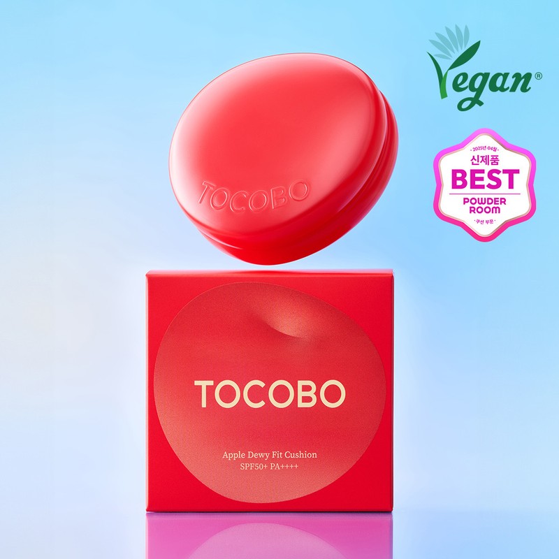 TOCOBO Apple Dewy Fit Cushion Refill Set 19 Cream Refill