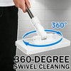 Snap Grip Mini Mop, Zero Touch Cloth Changing Flat Mop