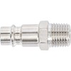 BGS Air Pressure Connector Nipple with External Thread 1/4 Inch,