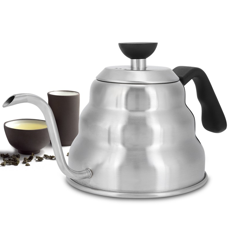 Stainless Steel Household Coffee Drip Gooseneck Kettle Pot Pour Over