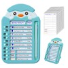 LEOQINA Chore Chart for Kids Multiple Kids，to Do List Checklist