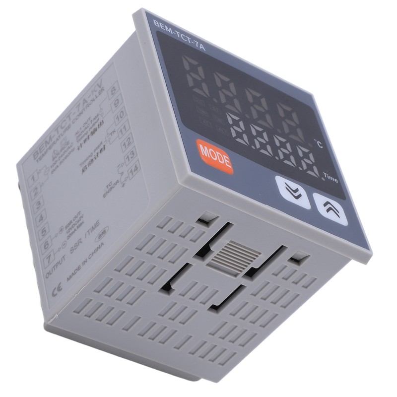 Thermostat Time Digital Display K Type Input Multifunctional Thermostat for