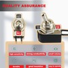 Heavy Duty Toggle Switch SPST 2 Pin ON/Off Rocker Toggle