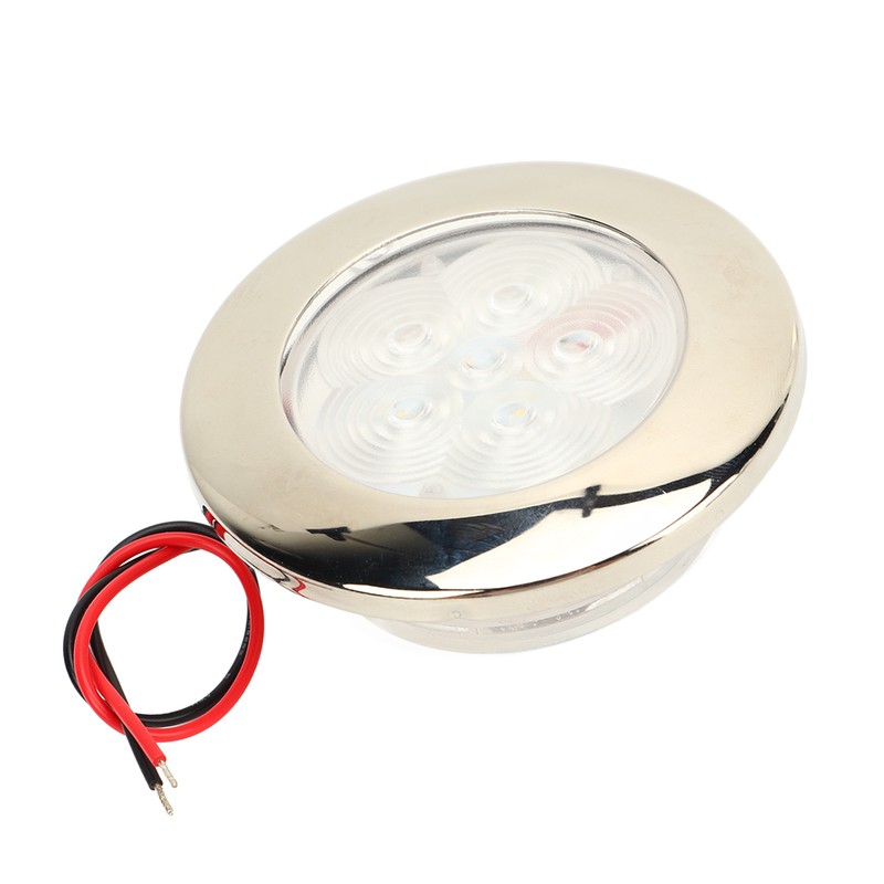 LED Puck Light DC12V RV Boat Ceiling Recessed Mount Interior