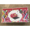 American Girl Couch Sofa Lamp Rug Set 18" Doll Furniture