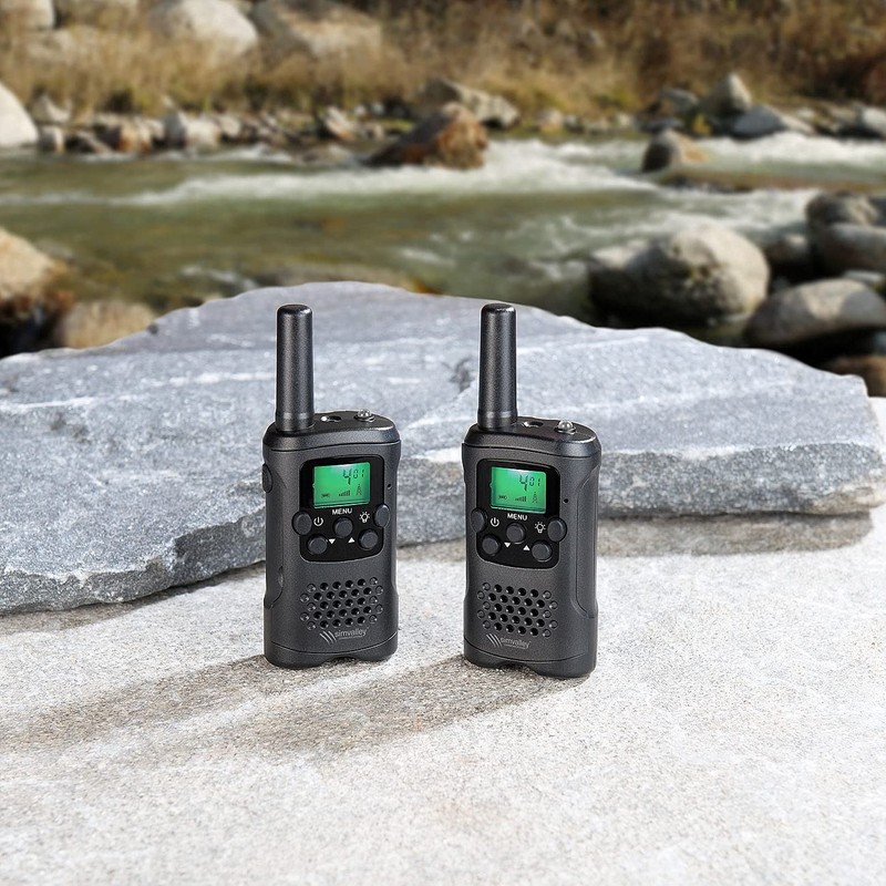 simvalley Communications Radios Set 10 KM: Set of 2 Cordless
