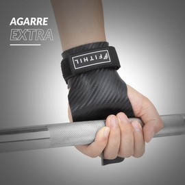 Fithil Crossfit Road Gloves for Men and Women - Fitness Gloves for Gym, Calisthenics and Art Gymnastics (L)