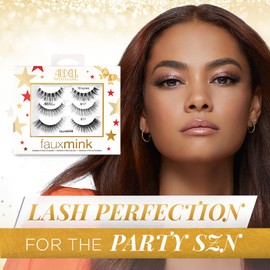 Ardell Faux Mink 3 Piece Holiday Pack Includes Faux Mink Wispies, Faux Mink 817 and Faux Mink 811