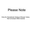 Faucet Cartridges Only for Homekicen Antique Shower Valve, Not Universal
