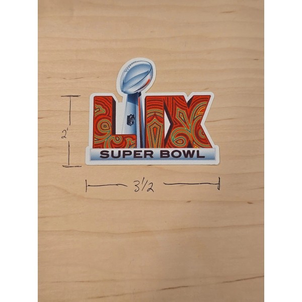 Super Bowl LIX 59 Iron-on Patch