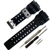 G-Shock 16mm Replacement Watch Straps for Casio G-Shock GLS-8900/GW-8900/GA-110/GA-100C/GA-120/GD-110/GLS-100, Metal,