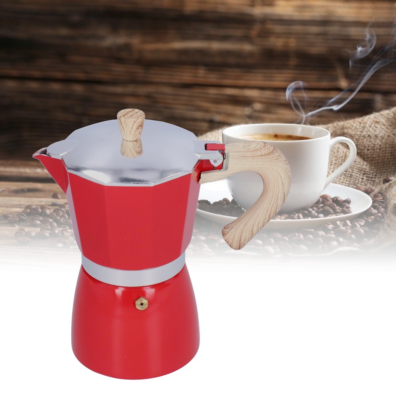300ML Coffee Pot Moka Maker Coffee Kettle for Gas Stove