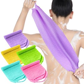 Piezas Fregadores Espalda Ducha Depurador Corporal Exfoliante Mangos Toalla Mano Limpiador Correa Limpieza Masajes Cutáneos Mujeres Hombres Talla